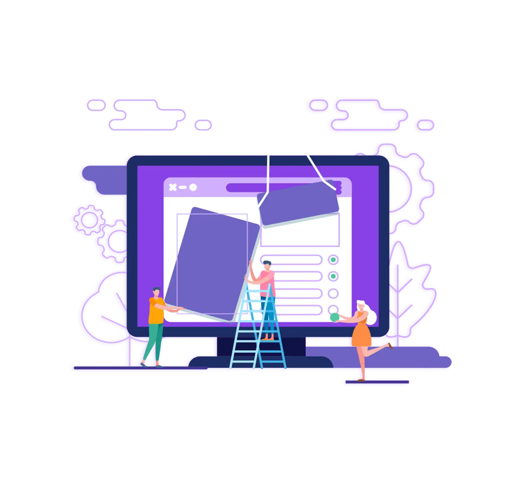 An outdated, slow, or confusing website doesn't just look bad—it actively pushes potential clients away. If your online presence isn't generating leads and driving growth, it's time for a change. We are the web design company that transforms your digital footprint into your most powerful asset. We provide professional website development services in USA that deliver results, turning your website into a 24/7 sales engine for your business through custom website development services in USA. Custom Development services in usa