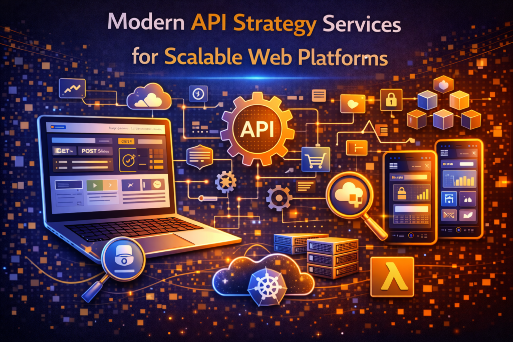 Modern API Strategy Services for Scalable Web Platforms exist because APIs are no longer a “technical detail.” They are the product surface area that determines how fast you can ship, how safely you can integrate, and how reliably your platform grows. When the API layer is well designed, teams move faster with fewer incidents. When it’s messy, every new feature becomes a negotiation—across frontend, backend, data, partners, and operations. Modern API Strategy Services for Scalable Web Platforms