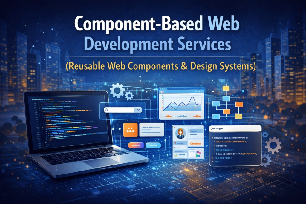 Component-Based Web Development Services (Reusable Web Components & Design Systems) are one of the most reliable ways to reduce development waste while improving UX consistency. If you’ve ever felt like every new page requires reinventing buttons, forms, layouts, and spacing rules—or like your site “drifts” as different people ship features—this approach fixes that at the foundation. You build a shared UI language once, then reuse it everywhere. Component-Based Web Development Services (Reusable Web Components & Design Systems)