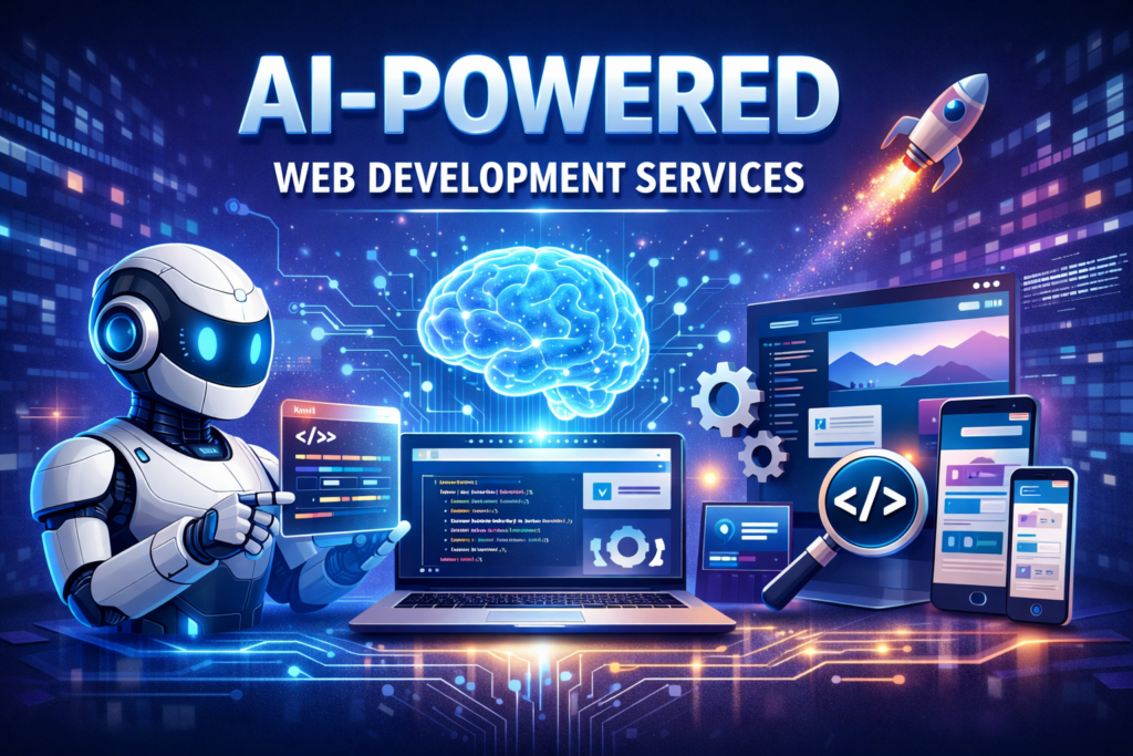AI-Powered Web Development Services are changing how U.S. agencies deliver websites—faster timelines, cleaner UX, and more consistent code quality—by automating the work that usually slows projects down. Instead of treating automation like a “magic button,” modern agencies use it as a structured production layer: faster discovery synthesis, quicker design exploration, reliable design-to-code translation, scalable component generation, automated QA, accessibility validation, performance budgets, security scanning, and documentation that stays current as features evolve. AI-Powered Web Development Services