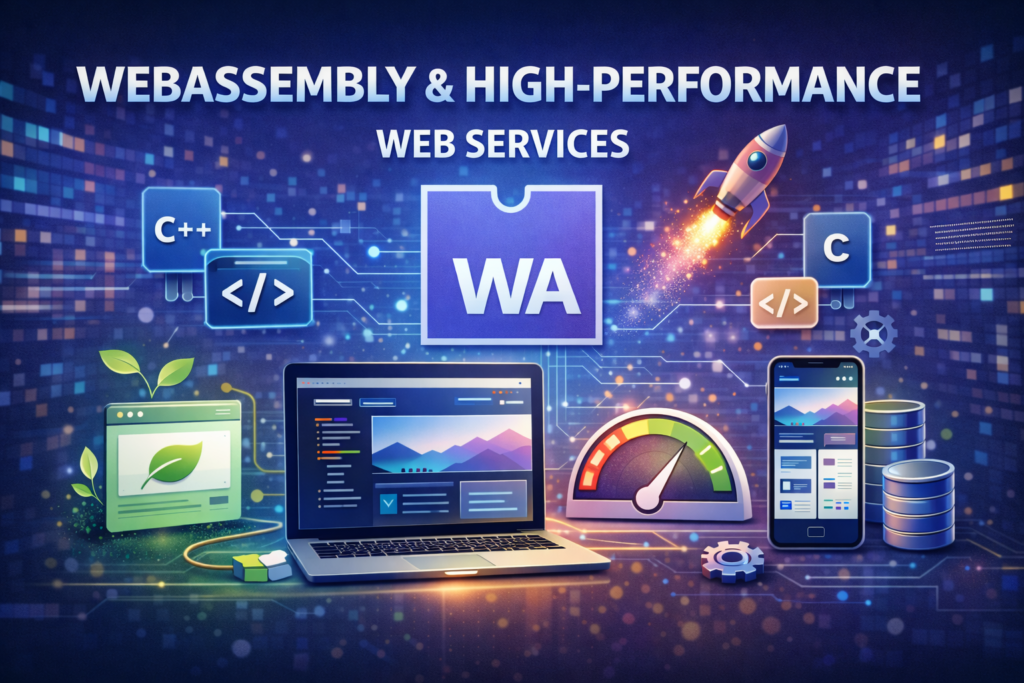 WebAssembly & High-Performance Web Services are increasingly appearing in U.S. development contracts because “fast enough” is no longer fast enough. Modern web experiences power dashboards with millions of rows, real-time collaboration, on-device media pipelines, cryptography, interactive 3D, and AI-assisted workflows. Users expect these experiences to feel instant—on mobile networks, in older devices, and under real-world CPU constraints. WebAssembly (WASM) and high-performance service design raise the ceiling for what the web can do while keeping delivery measurable and contract-ready. WebAssembly & High-Performance Web Services