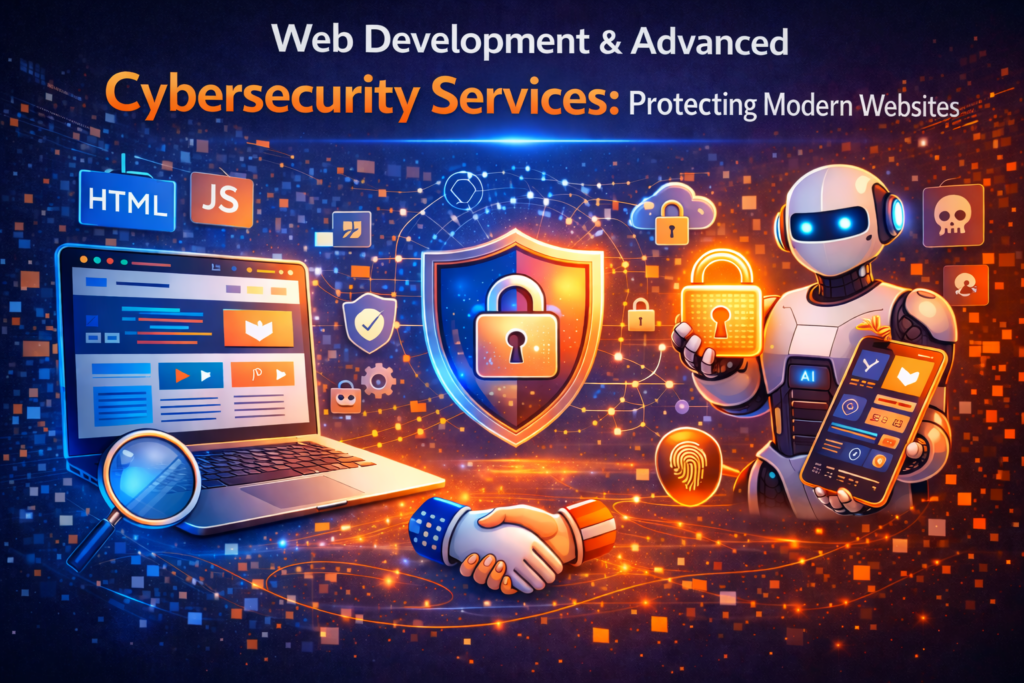 Web Development & Advanced Cybersecurity Services: Protecting Modern Websites is not a “nice extra” anymore. Modern sites are targeted constantly—by automated bots, credential-stuffing attacks, spam networks, and vulnerability scanners that never sleep. If a website processes payments, collects leads, stores customer data, or even just represents a brand, it must be built and maintained as a security-sensitive system. Web Development & Advanced Cybersecurity Services: Protecting Modern Websites