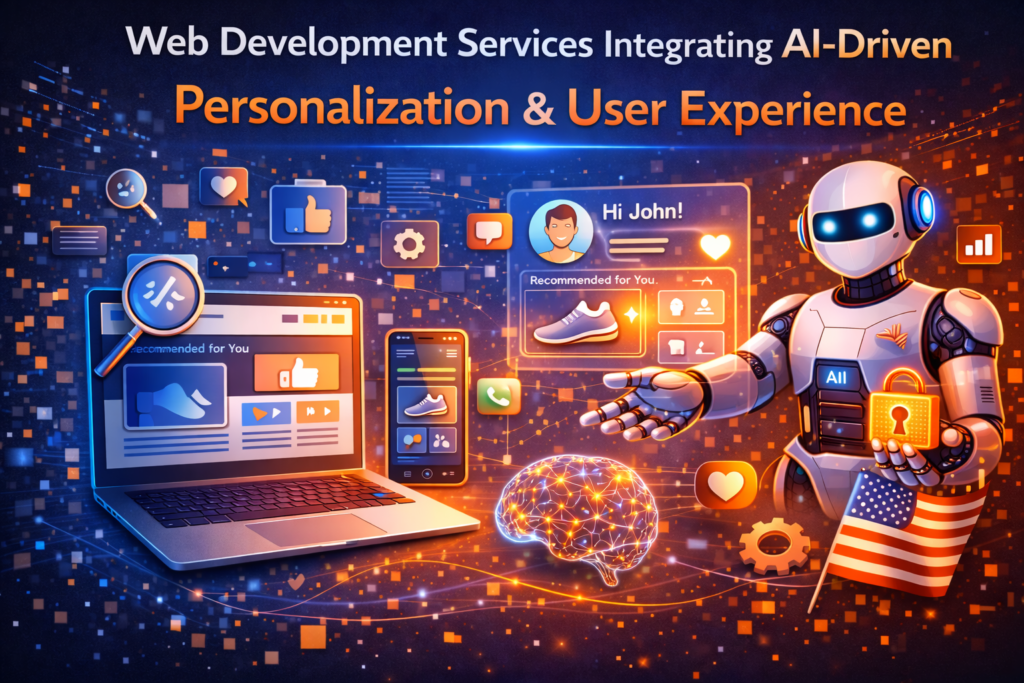 Web Development Services Integrating AI-Driven Personalization & User Experience are changing how modern websites win customers. People don’t just want “a website” anymore—they want a site that feels like it understands them. Visitors expect relevant content, fast paths to the right products or services, and interfaces that reduce friction. When a website feels generic, users bounce. When it feels tailored, users stay, explore, and convert. Web Development Services Integrating AI-Driven Personalization & User Experience