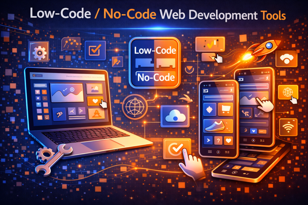 Low-Code/No-Code Web Development Tools help U.S. businesses launch websites, landing pages, portals, and internal apps faster by reducing how much custom code is required. Instead of building everything from scratch, teams assemble experiences with visual builders, reusable components, workflows, and integrations. When used with the right guardrails, Low-Code/No-Code Web Development Tools can reduce time-to-market, empower marketing and operations teams, and free engineering time for the parts that truly need custom development. Low-Code/No-Code Web Development Tools